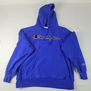 Champion Royal Blue Pullover Hoodie